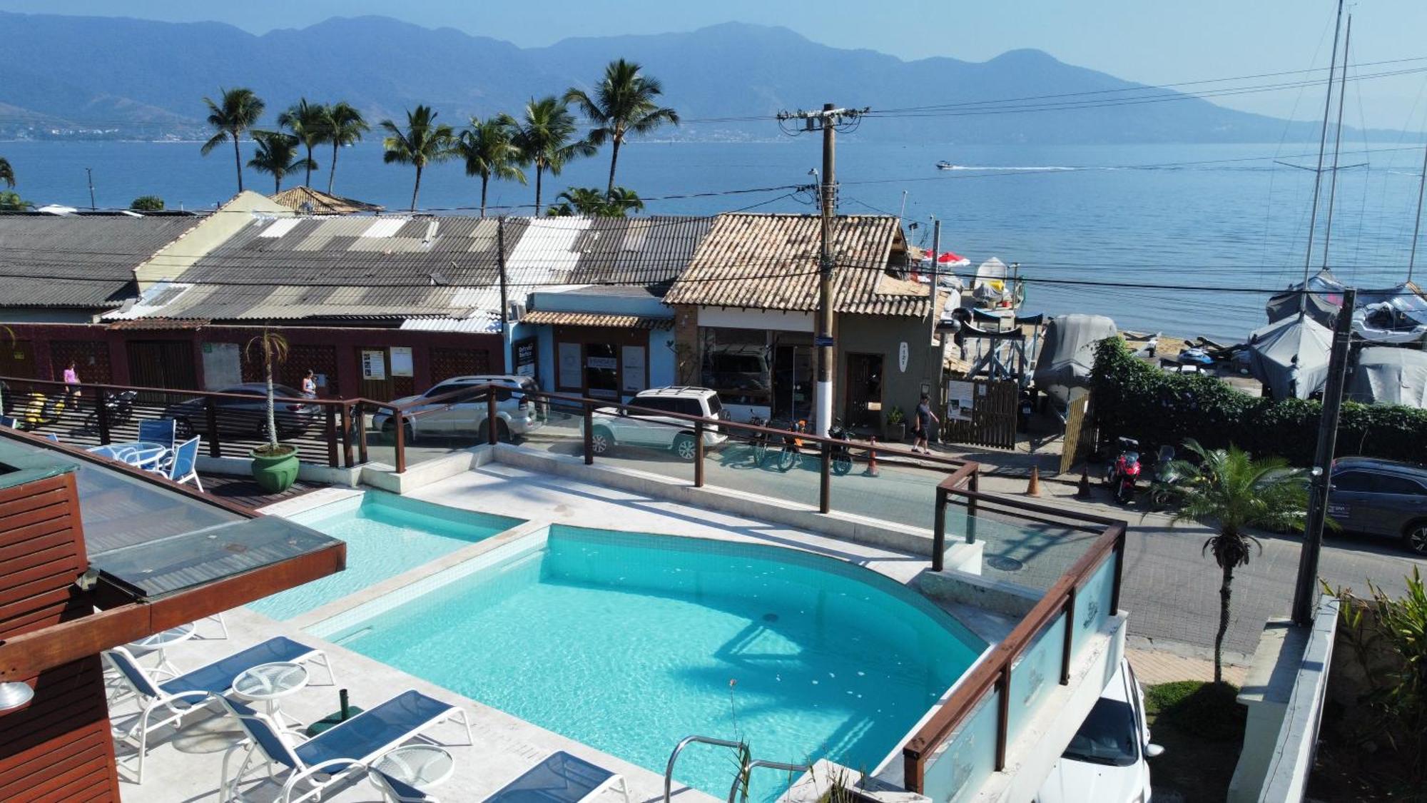 Hotel Fita Azul Ilhabela Esterno foto